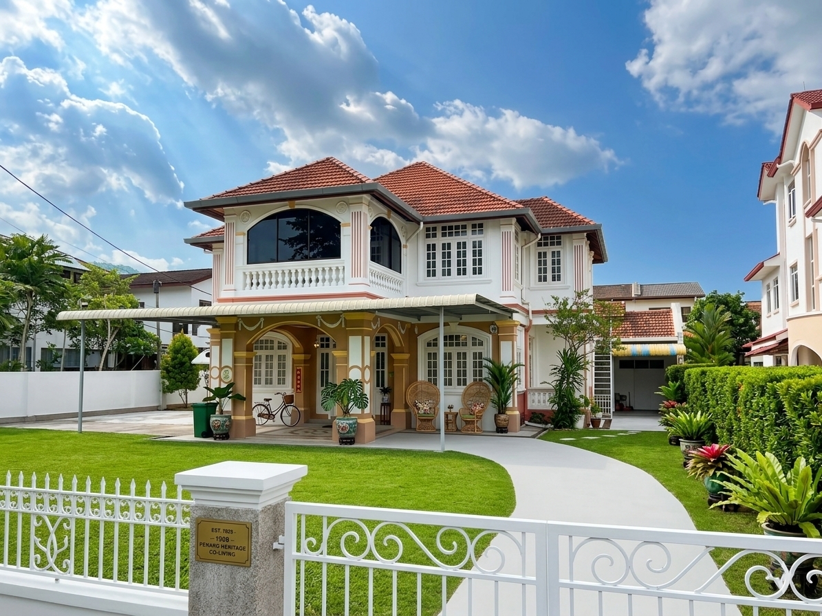 Exterior view of Arvena Living in Penang