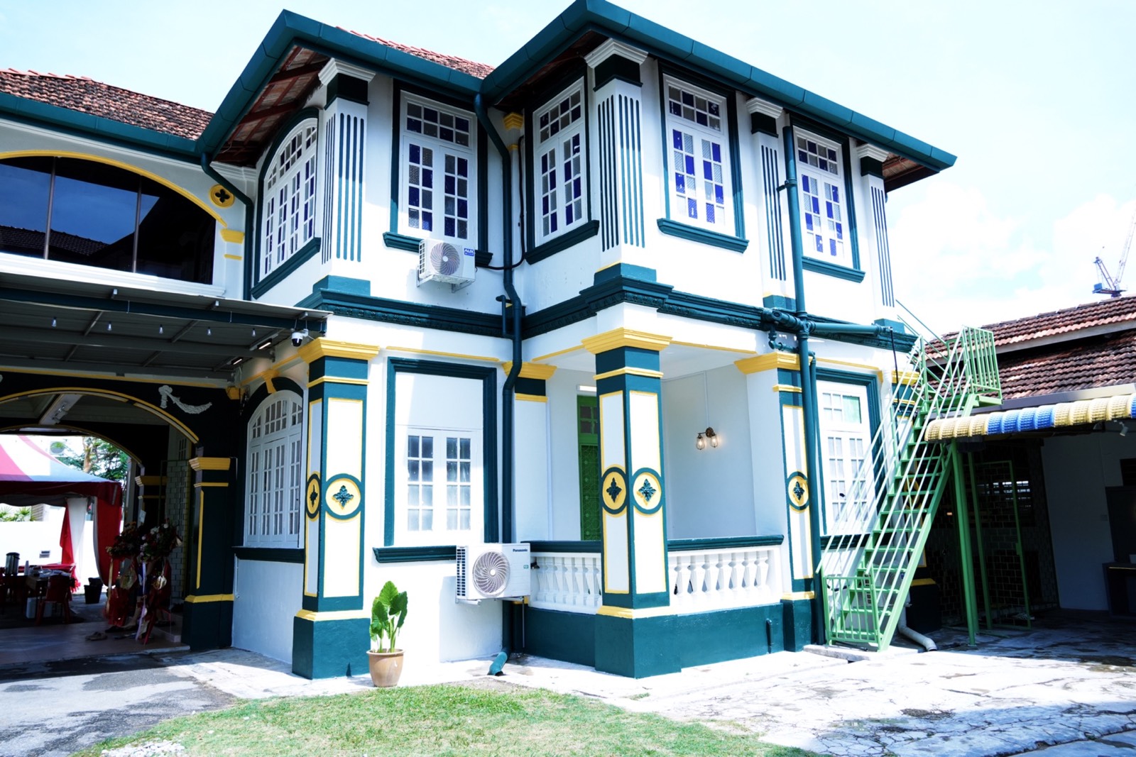 Heritage exterior of Arvena Living in Jelutong, Penang